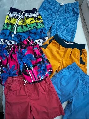 Kids' Assorted Blue, Pink, Yellow & Red Shorts - Various Styles